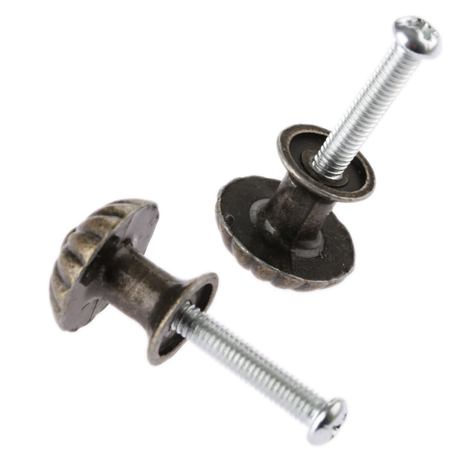 Cabinet Knob Round - 2PCS 18*17mm Round Vintage Knob Antique