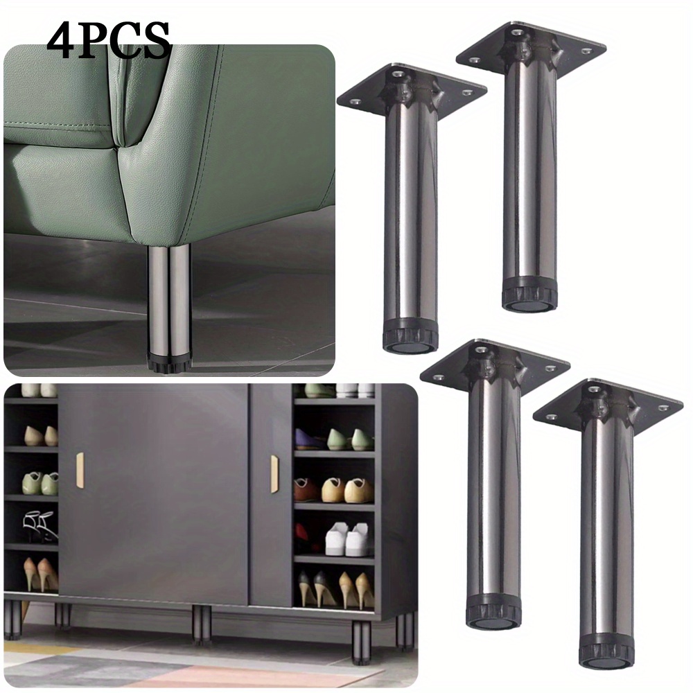 Furniture Hardware For Legs - 4pcs New design Gun Grey 15cm