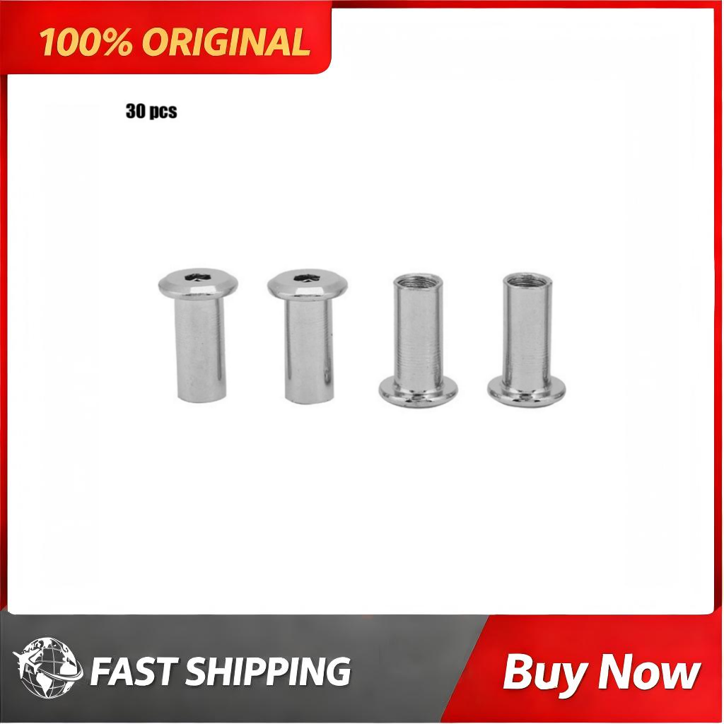 Furniture Hardware Barrel Nut - 30Pcs Socket T Slot Nuts With