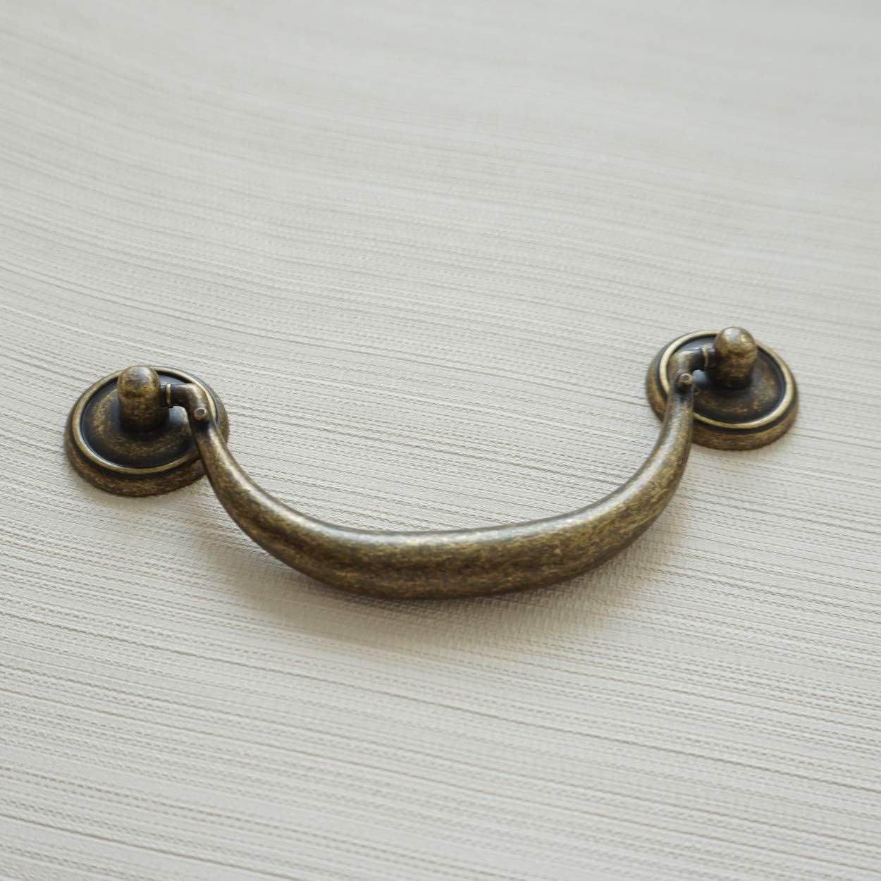 Antique Bronze Cabinet Handles - Furniture Hardware Drop Pulls recension och pris