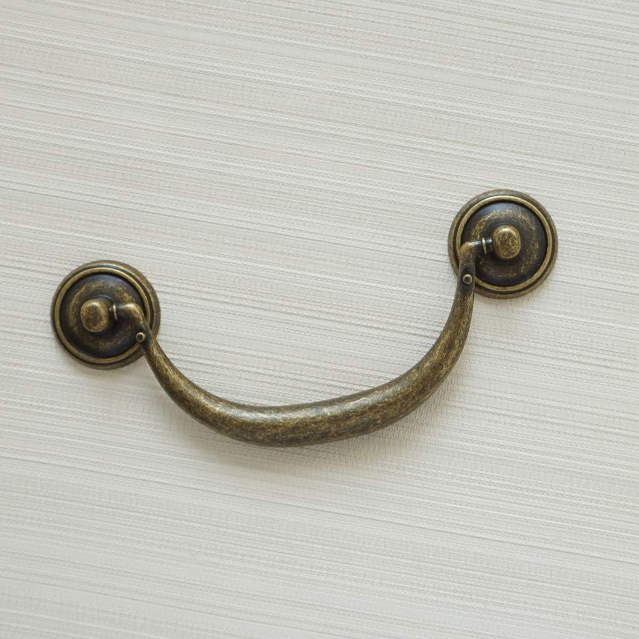 Antique Bronze Cabinet Handles - Furniture Hardware Drop Pulls recension och pris