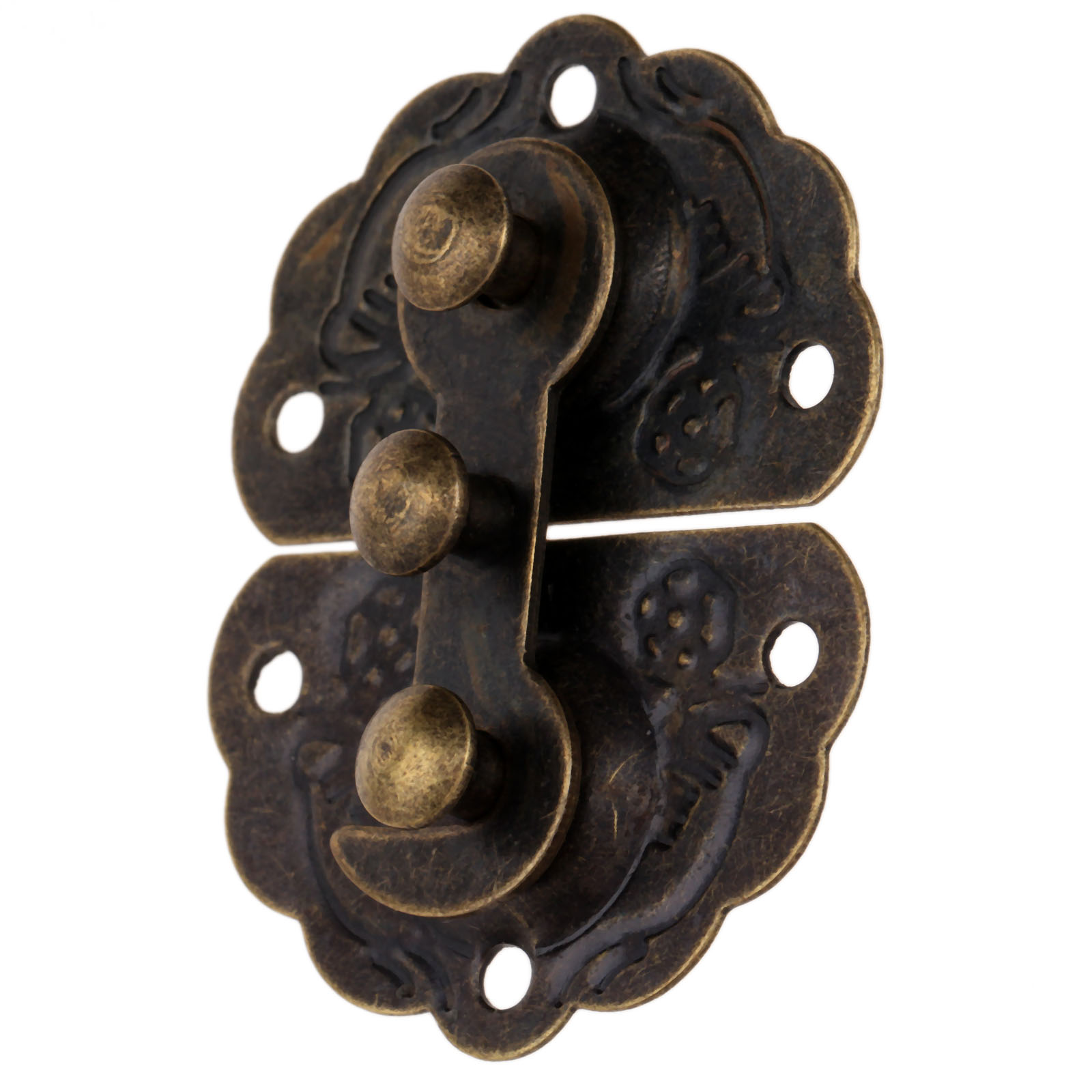 1pc Antique Bronze Box Latch H - Furniture Hardware Decorative recension och pris