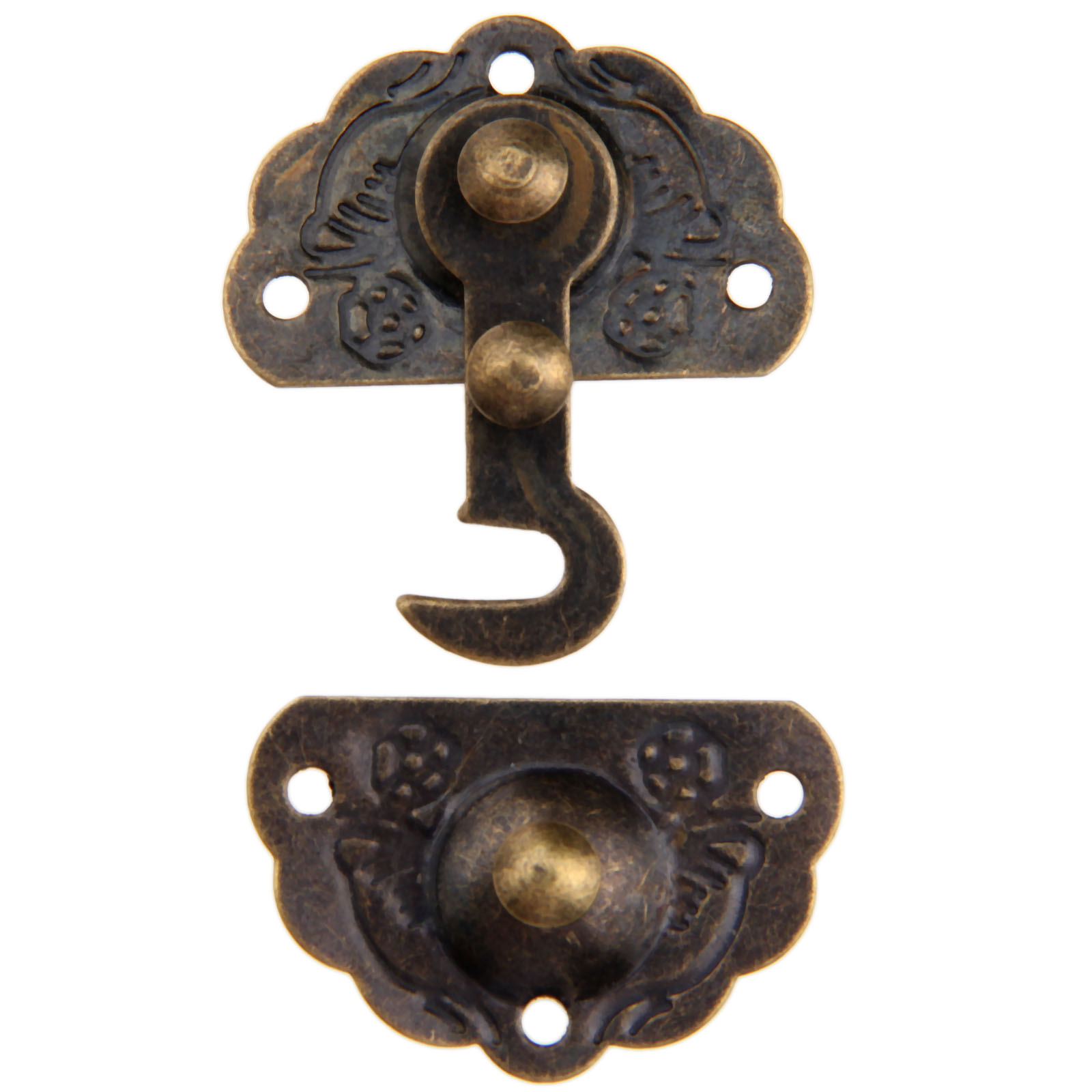 1pc Antique Bronze Box Latch H - Furniture Hardware Decorative recension och pris