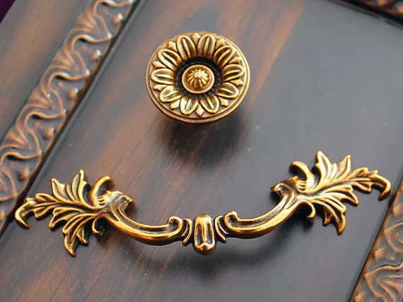 Vintage Drawer Pulls Handles D - Furniture Hardware Drop Pulls recension och pris