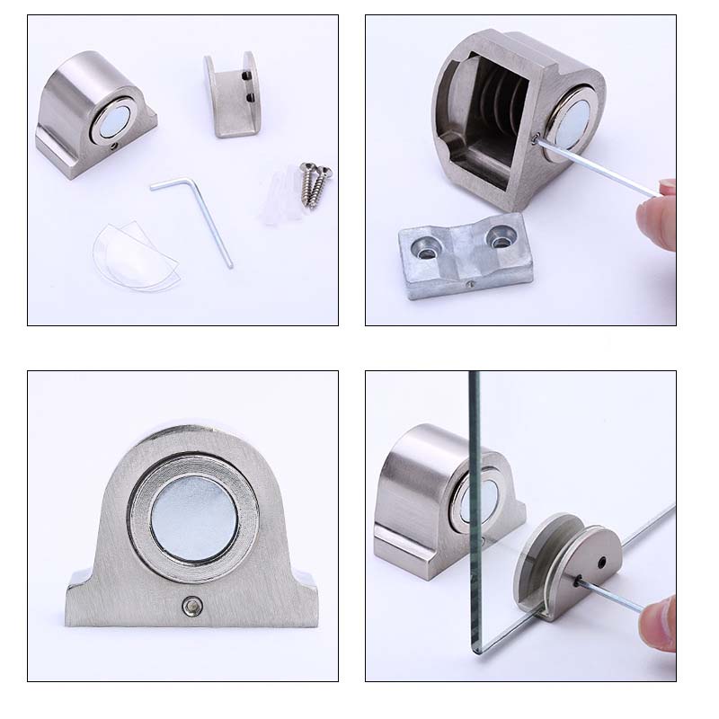Door No Suction Perforated Gla - Magnetic Catch Door recension och pris