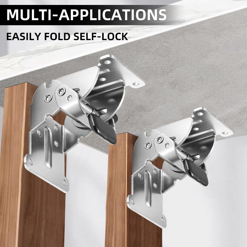 Self Locking Folding Hinge 90  - Furniture Hardware For Legs recension och pris