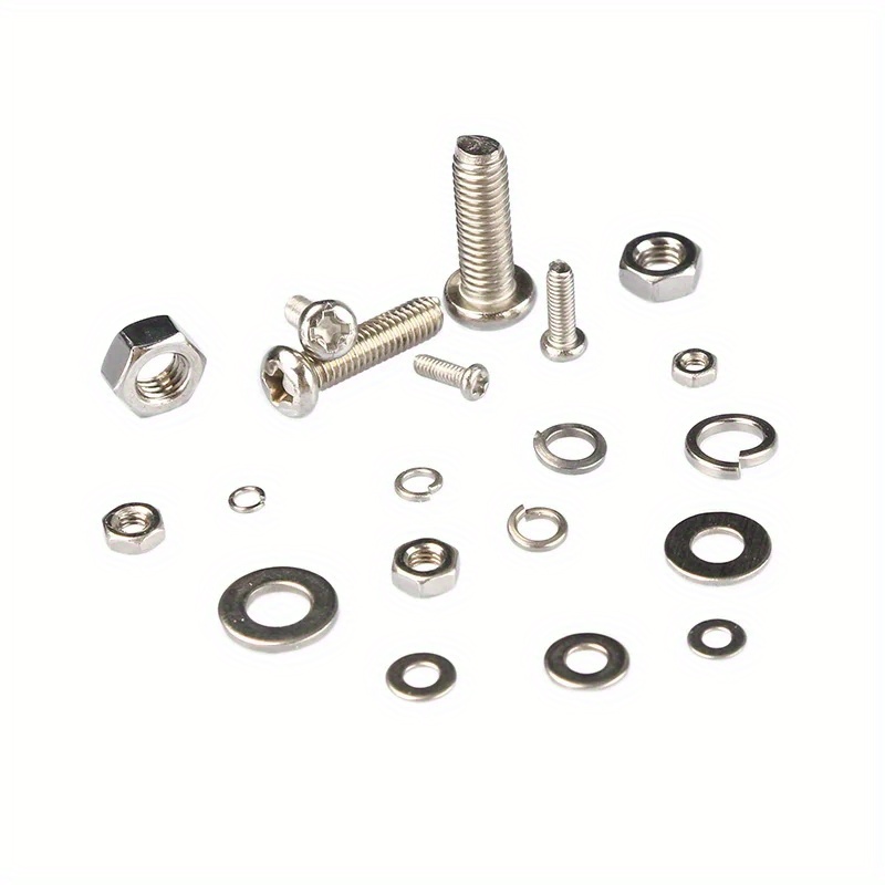 320-piece hex nut and bolt set - Furniture Joinery Hardware recension och pris