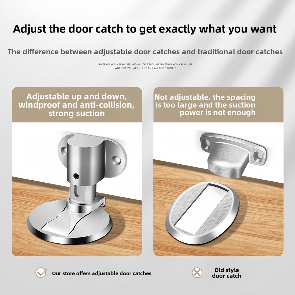 New - style Punch - Free Magne - Magnetic Catch Door recension och pris