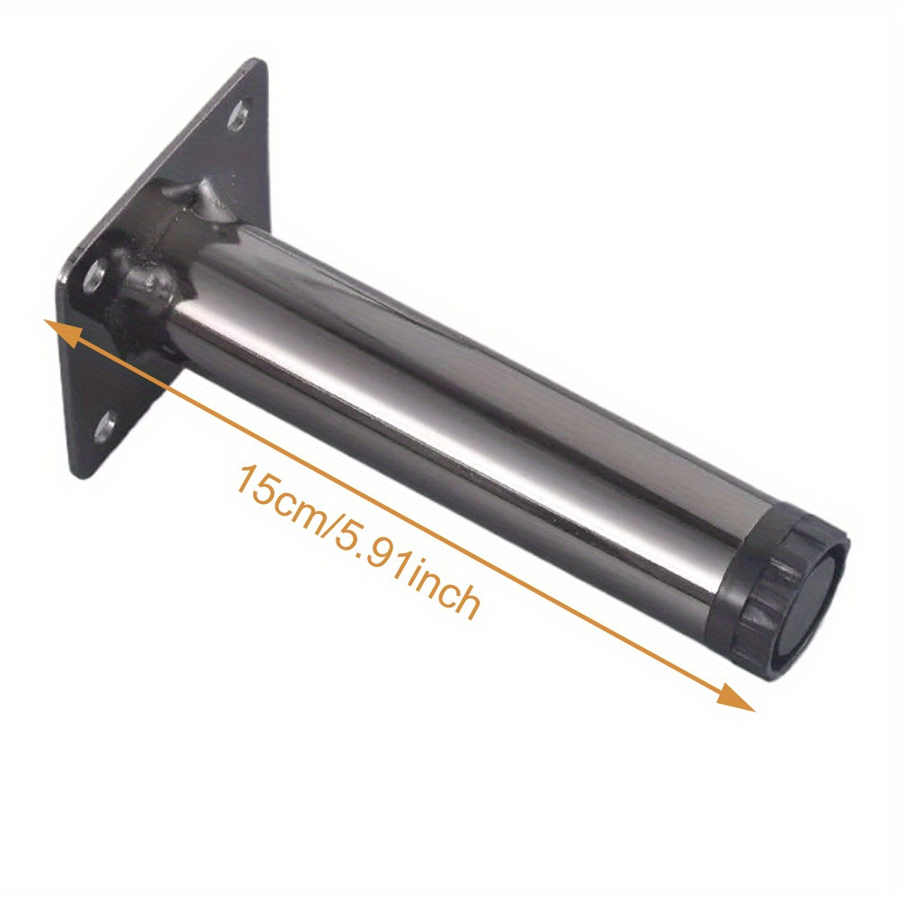 4pcs New design Gun Grey 15cm  - Furniture Hardware For Legs recension och pris