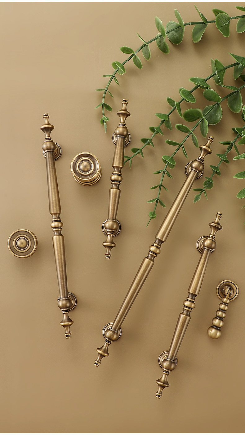 Solid Brass Cabinet Drop Pull  - Furniture Hardware Drop Pulls recension och pris