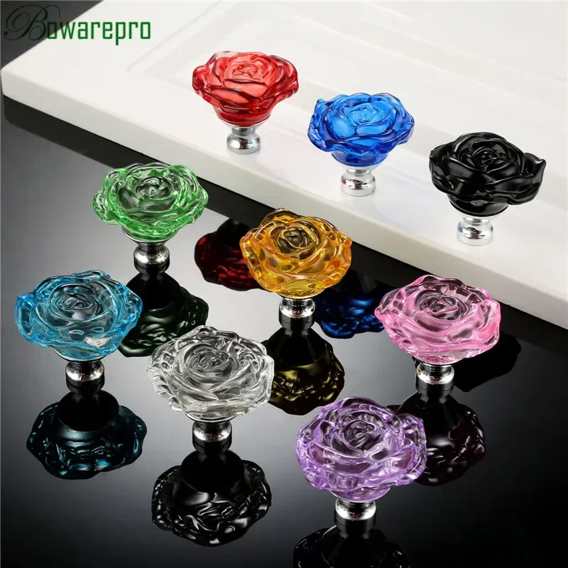 bowarepro 50MM Crystal Rose Gl - Cabinet Knob Round recension och pris