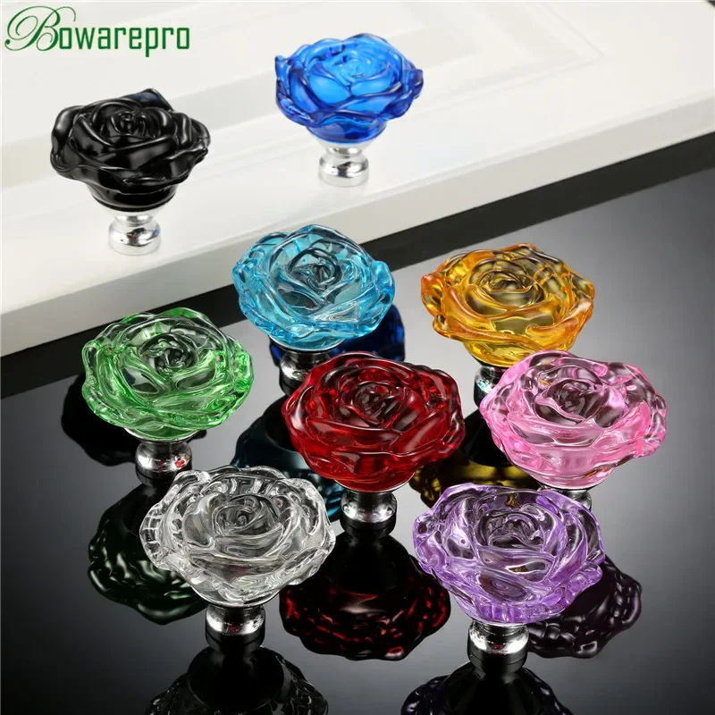 bowarepro 50MM Crystal Rose Gl - Cabinet Knob Round recension och pris