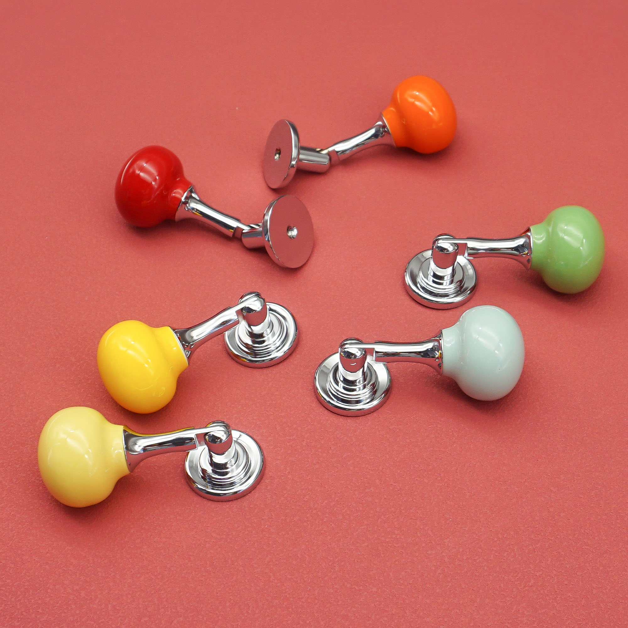 Ceramic Ball Cabinet Handles B - Furniture Hardware Drop Pulls recension och pris