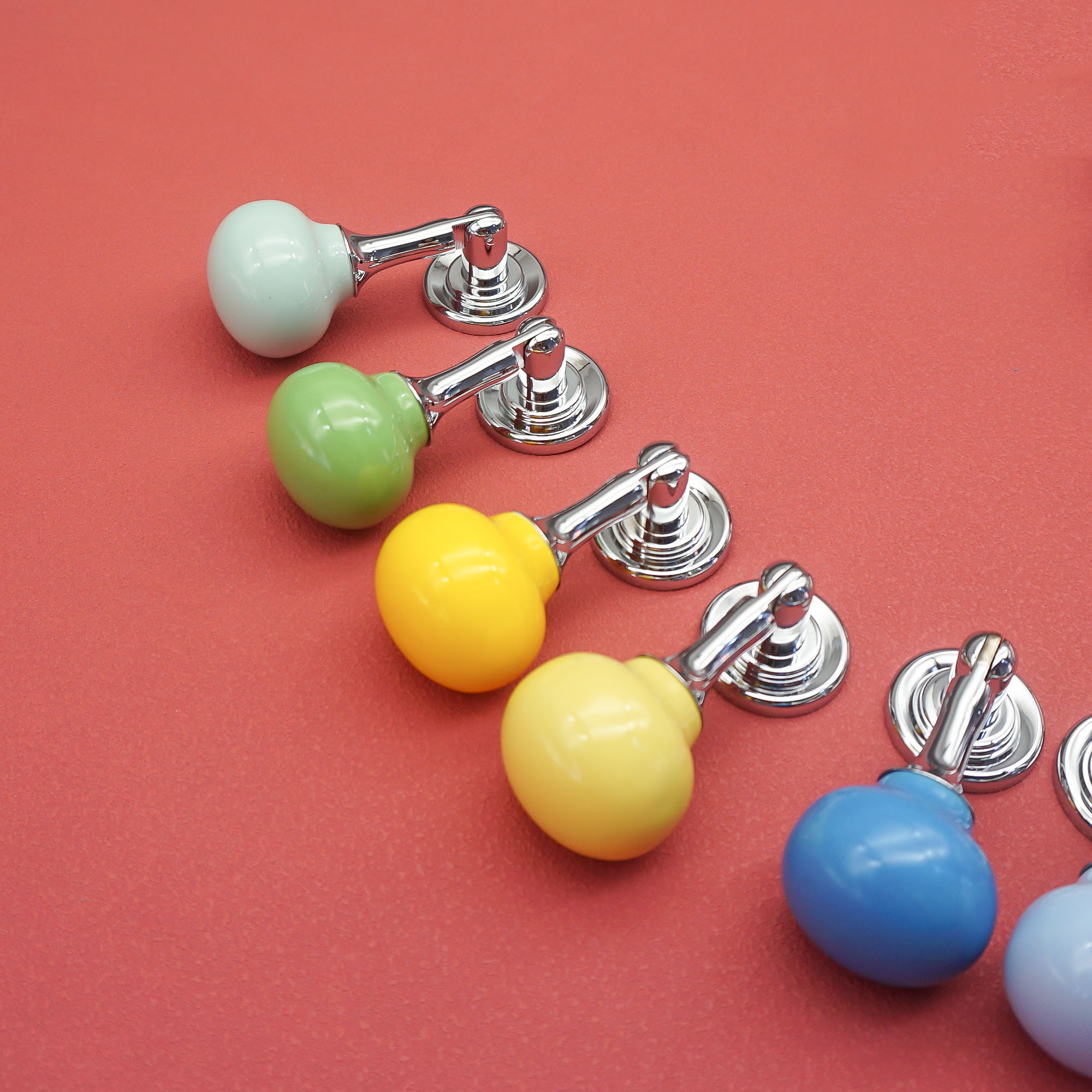Ceramic Ball Cabinet Handles B - Furniture Hardware Drop Pulls recension och pris