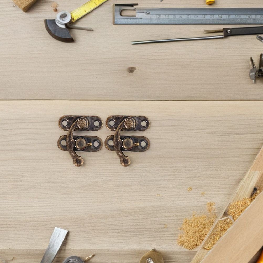 20Pcs Retro Box Latch Hooks Vi - Furniture Hardware Decorative recension och pris
