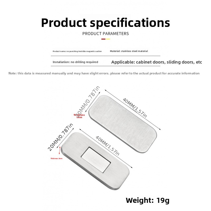 Magnetic Cabinet Door Catch St - Magnetic Catch Door recension och pris