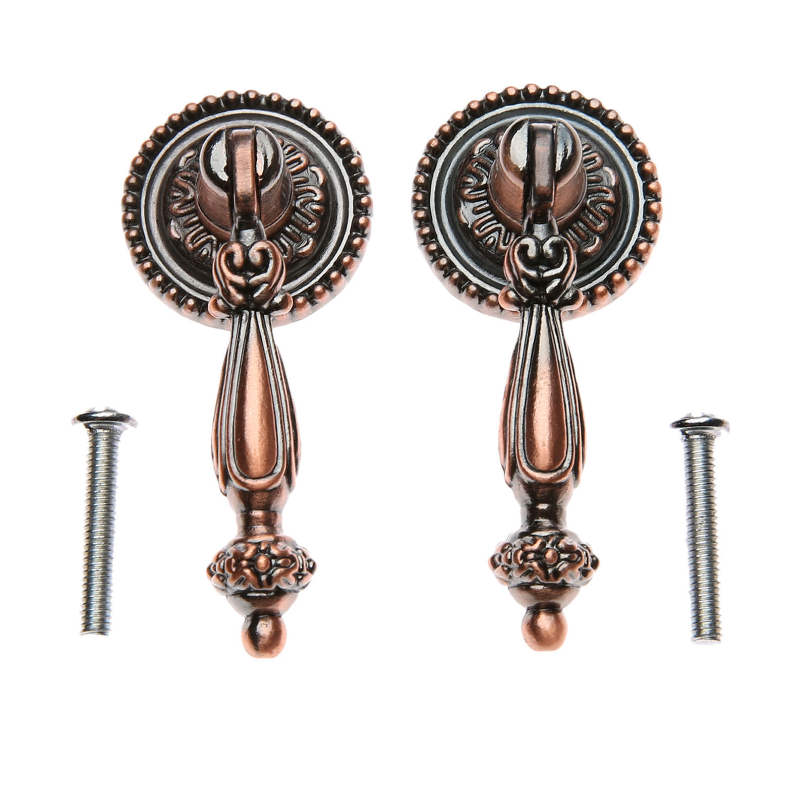 2Pcs Antique Drawer Pull Europ - Furniture Hardware Drop Pulls recension och pris