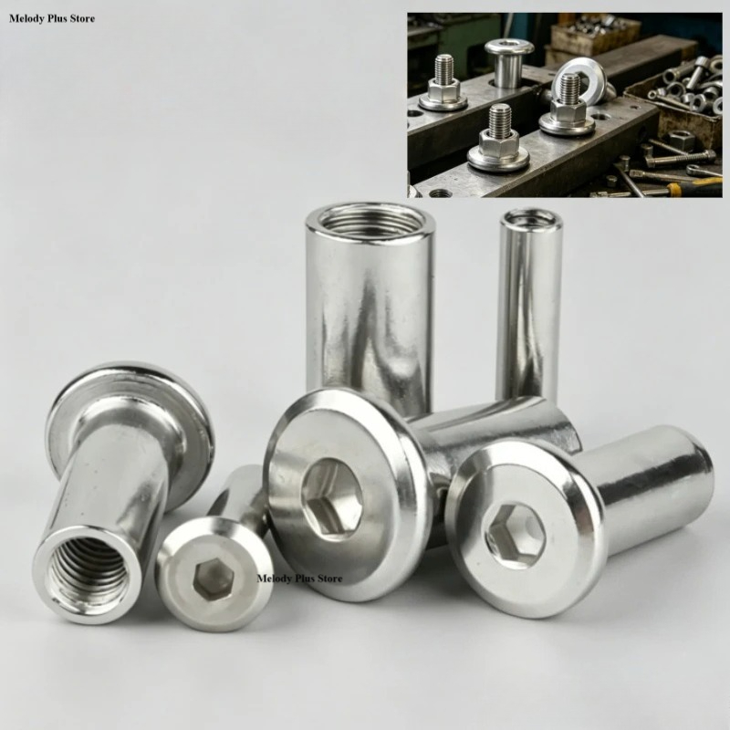M3 M4 M5 M6 M8 Long Sleeve Nut - Furniture Hardware Barrel Nut recension och pris