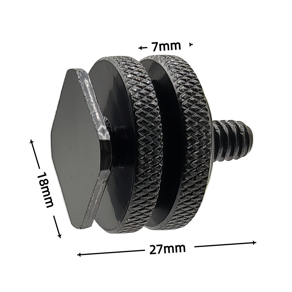 1/4 Hot Shoe Mount Phone Holde - Cam Lock Nut recension och pris