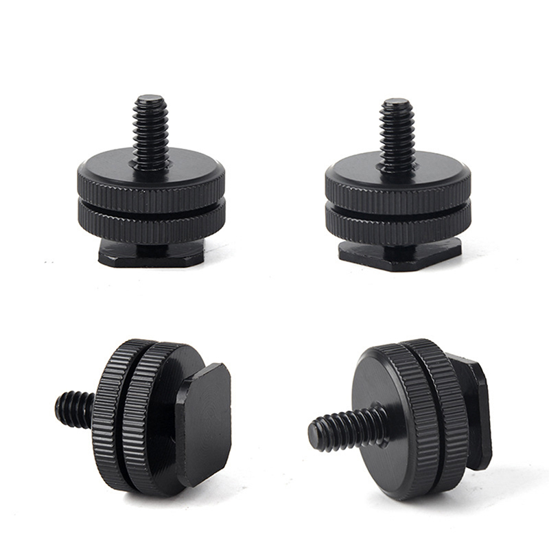 【C】Dual Nut Cold Shoe 1/4 Hot  - Cam Lock Nut recension och pris