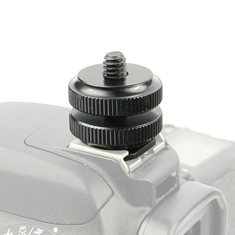 【C】Dual Nut Cold Shoe 1/4 Hot  - Cam Lock Nut recension och pris