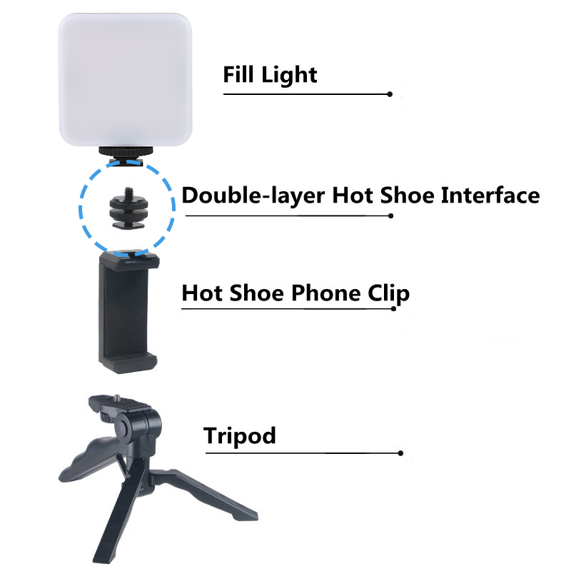 1/4 Hot Shoe Mount Phone Holde - Cam Lock Nut recension och pris