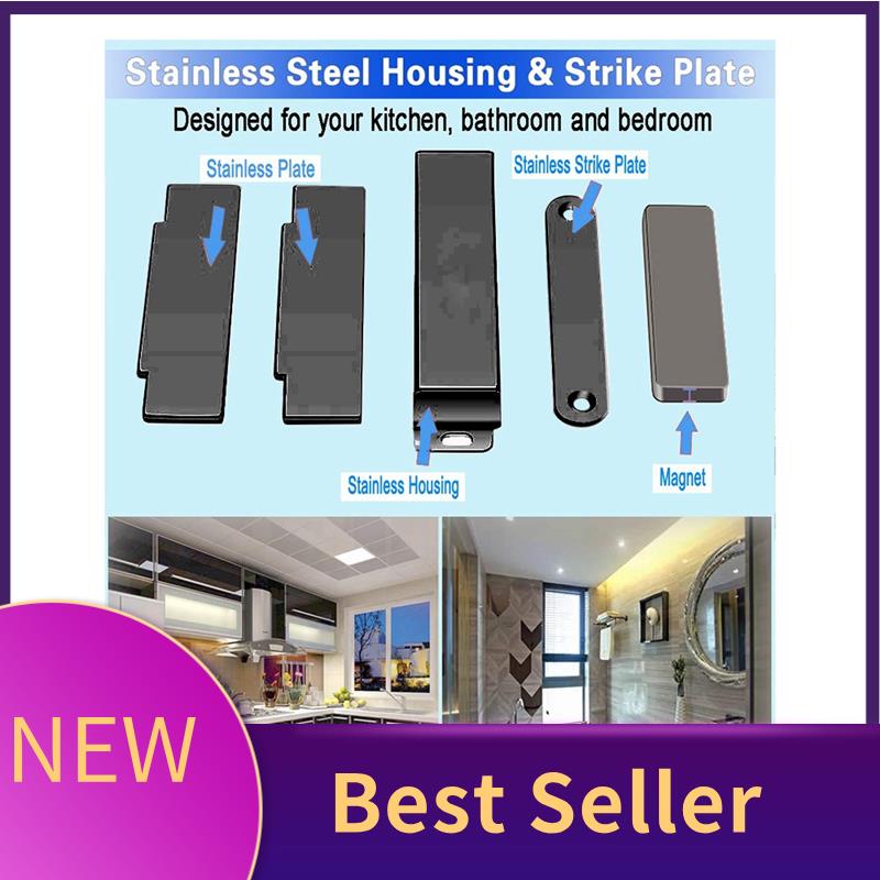 HFES 4-Pack Magnetic Door Catc - Magnetic Catch Door recension och pris